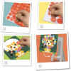 Jeu créatif - Tableaux feutrine à décorer - 6 tableaux - Dès 3 ans - Activité manuelle