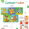 Jeu créatif - Tableaux à décorer - 5 modèles animaux de la forêt - Dès 3 ans - Activité manuelle