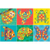 Jeu créatif - Mosaïque à coller - 6 tableaux à créer - Dès 3 ans - Loisirs créatifs enfant