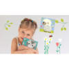 Jeu créatif - Cartes à décorer avec de la laine - 5 modèles animaux - Dès 3 ans - Activité manuelle