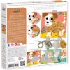 Jeu créatif - Cartes à décorer avec de la laine - 5 modèles animaux - Dès 3 ans - Activité manuelle