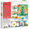 Peinture au doigt - Dès 3 ans - 6 tableaux à décorer + 1 encreur - Activité manuelle