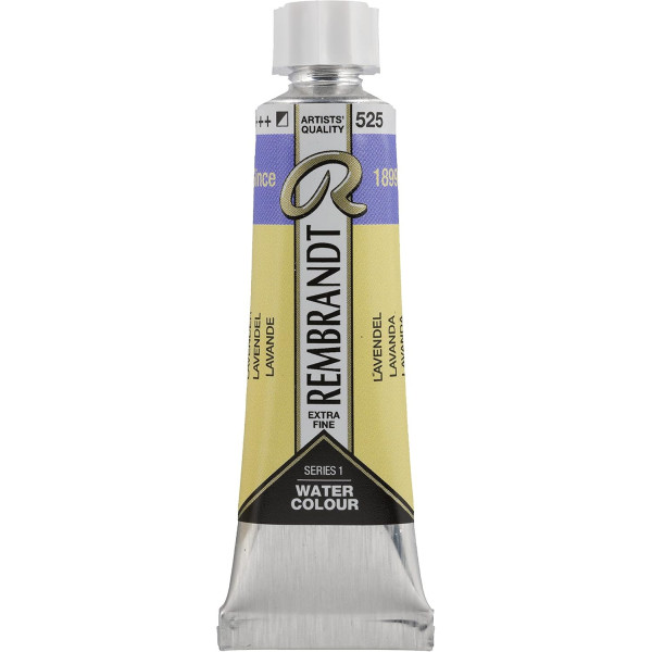 photo-Peinture aquarelle - Extra-fine - Lavande - 525 - Rembrandt - Tube 10ml