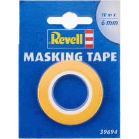 photo-Ruban de masquage - Pour modélisme et maquette - 10mx6mm - Beige - 1 rouleau