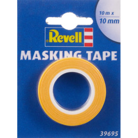 photo-Ruban de masquage - Pour modélisme et maquette - 10mx10mm - Beige - 1 rouleau