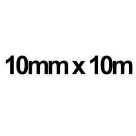 Ruban de masquage - Pour modélisme et maquette - 10mx10mm - Beige - 1 rouleau