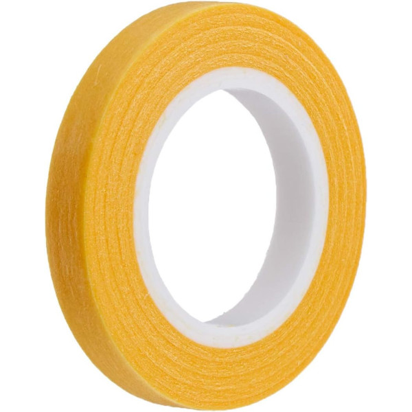 Ruban de masquage - Pour modélisme et maquette - 10mx10mm - Beige - 1 rouleau