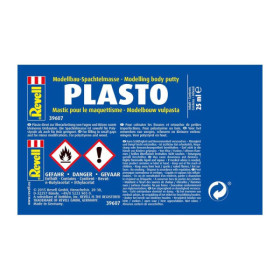 Mastic - Pour les maquettes - Répare défauts, joints et fissures - Tube de 25ml - Revell