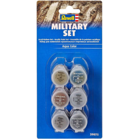 photo-Peintures pour maquette - Véhicules militaires - 6 couleurs - Godet 5ml - Revell