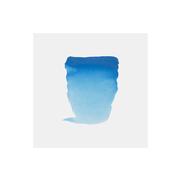 Peinture aquarelle - Extra-fine - Bleu céruléum phtalo - 535 - Rembrandt - Tube 10ml