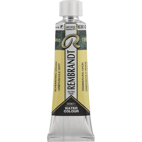 photo-Peinture aquarelle - Extra-fine - Crépuscule vert - 630 - Rembrandt - Tube 10ml