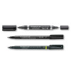photo-Lot de 3 feutres - Noir - Pointe moyenne fine et large - Staedtler