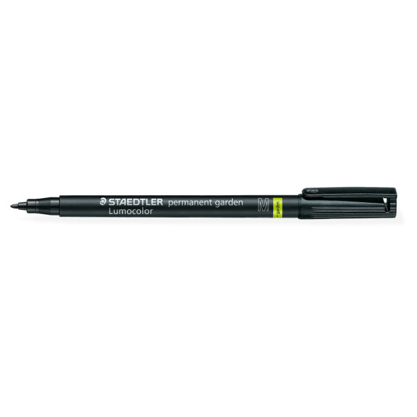 Lot de 3 feutres - Noir - Pointe moyenne fine et large - Staedtler
