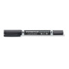 Lot de 3 feutres - Noir - Pointe moyenne fine et large - Staedtler