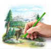 12 crayons de couleur - Beaux-arts - Coloris assortis - Design Journey - Staedtler