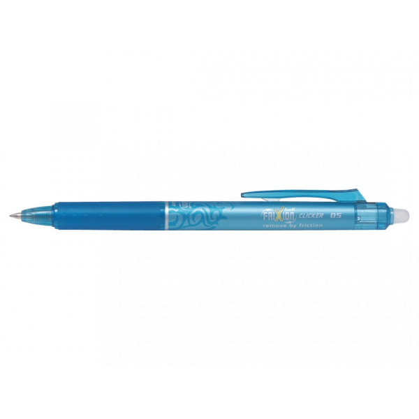 photo-Stylo FriXion Ball Clicker 0.5 pointe fine bleu turquoise Pilot