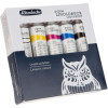 Encres pour linogravure - Extra-fine - 5 couleurs - Tubes de 20ml - Schmincke