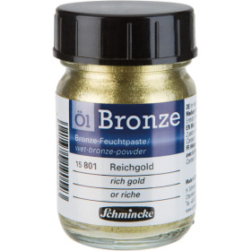 photo-Pigment - Or riche - Schmincke Aqua Bronze - Pour aquarelle et gouache - 160g