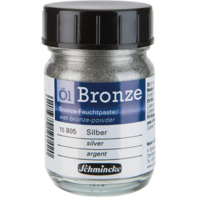 photo-Pigment - Argent - Schmincke Aqua Bronze - Pour aquarelle et gouache - 36g