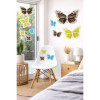 Stickers - Muraux - Autocollants - Repositionnables - Motifs papillons colorés - Décoration