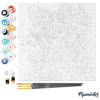 Peinture par numéro - Modèle Lama - 20x20cm - Toile tendue + pinceaux + peinture - Débutant - Figured'Art