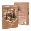 Maquette à construire - Maison miniature - Coffee shop - 18x20x19,7cm - 232 pièces