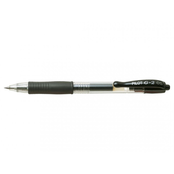 photo-Stylo G-2 roller encre gel pointe fine noir Pilot