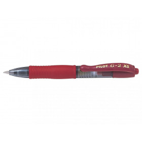 photo-Stylo G-2 Pixie roller encre gel pointe moyenne bordeaux Pilot