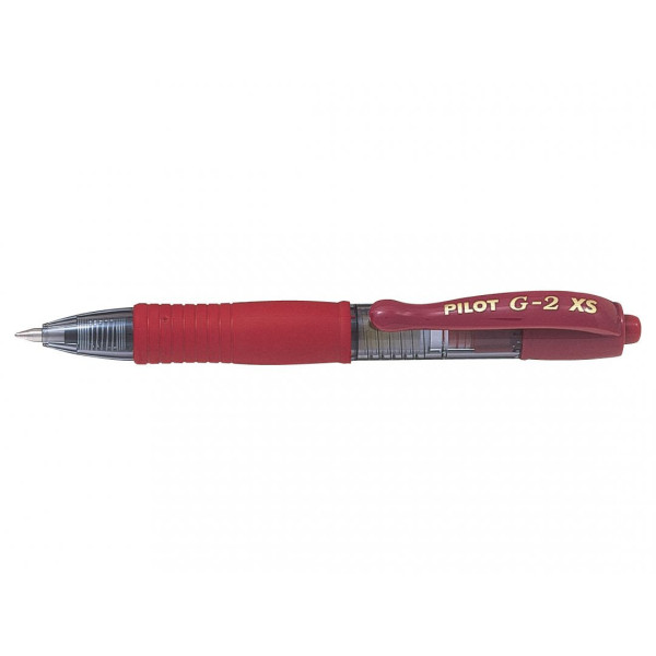 photo-Stylo G-2 Pixie roller encre gel pointe moyenne bordeaux Pilot