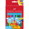 photo-24 feutres de coloriage - Pointe moyenne - Encre lavable - Faber-Castell