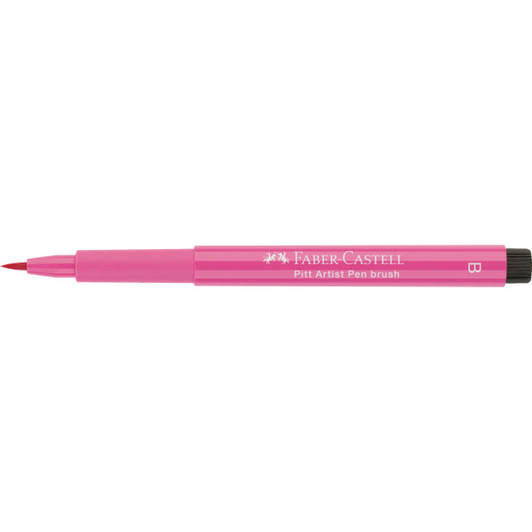 photo-Feutre à dessin - Pointe pinceau - Garance rose - Pitt Artist - Faber-Castell