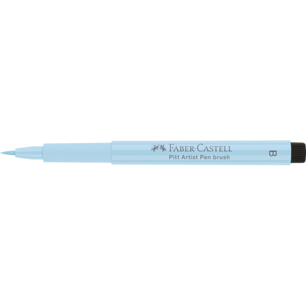 photo-Feutre à dessin - Pointe pinceau - Bleu glacé - Pitt Artist - Faber-Castell