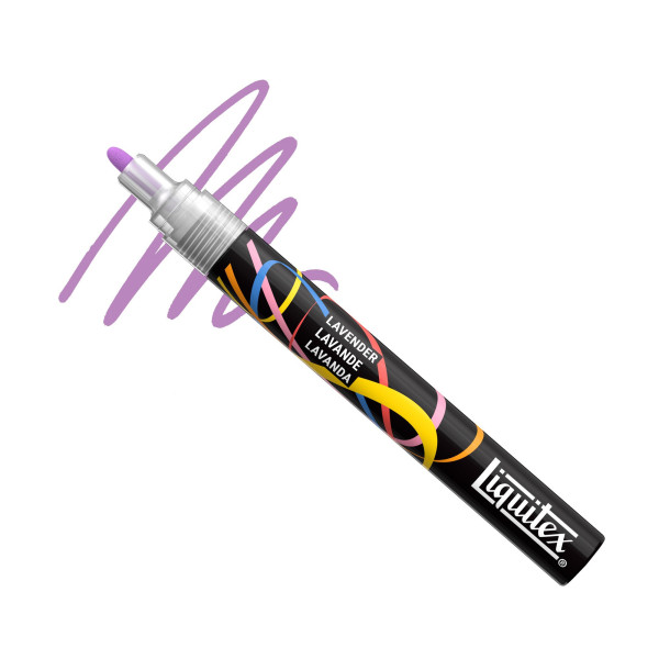 Marqueur - Peinture acrylique - Lavande - Pointe ronde 2mm - Toutes surfaces - Liquitex