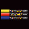 Marqueurs - Peinture acrylique - 3 couleurs primaire - Pointe ronde 2mm - Toutes surfaces - Liquitex