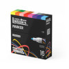 Marqueurs - Peinture acrylique - Boîte de 40 couleurs - Pointe ronde 2mm - Tous supports - Liquitex