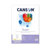 Papier multitechnique blanc - A4 - bloc de 50 pages - Imagine - Canson | Surdiscunt