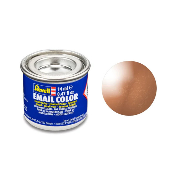 photo-Peinture émail - Cuivre métallisé - Maquette - Modélisme - Revell - Pot 14ml