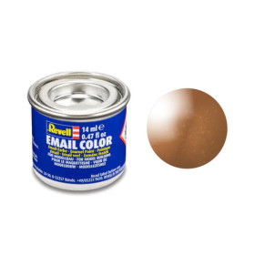 photo-Peinture émail - Bronze métal - Maquette - Modélisme - Revell - Pot 14ml