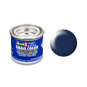 photo-Peinture émail - Bleu Lufthansa - RAL 5013 - Maquette - Modélisme - Revell - Pot 14ml