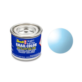 photo-Peinture émail - Bleu clair - Maquette - Modélisme - Revell - Pot 14ml