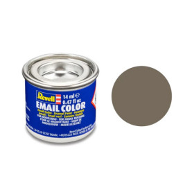 photo-Peinture émail - Brun terre mat - RAL 7006 - Maquette - Modélisme - Revell - Pot 14ml