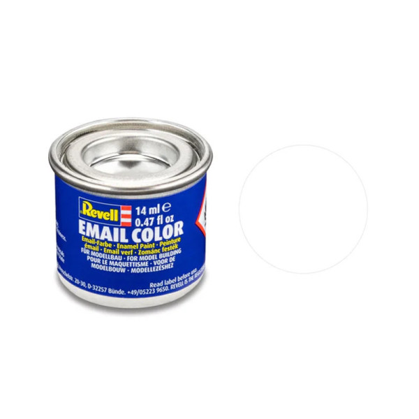 photo-Peinture émail - Blanc mat - RAL 9001 - Maquette - Modélisme - Revell - Pot 14ml
