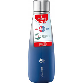 photo-Bouteille isotherme - 500ml - Etanche - Acier inoxydable - Maped