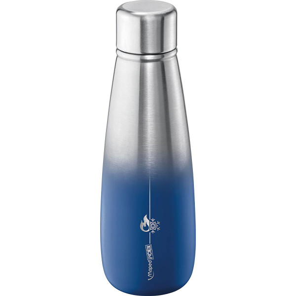 Bouteille isotherme - 500ml - Etanche - Acier inoxydable - Maped