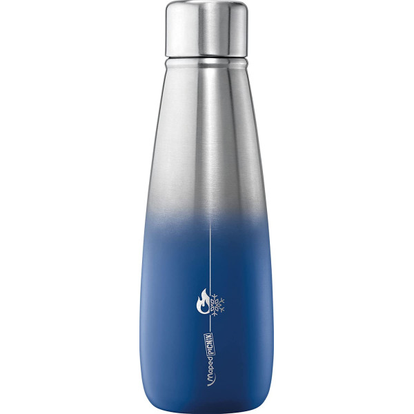 Bouteille isotherme - 500ml - Etanche - Acier inoxydable - Maped