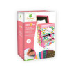 photo-Jeu créatif - Coffret à bijoux à décorer - Strass colorés - Dès 5 ans - Loisirs créatifs