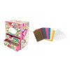 Jeu créatif - Coffret à bijoux à décorer - Strass colorés - Dès 5 ans - Loisirs créatifs