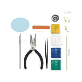 Jeu créatif - Bijoux à créer - Boucles d'oreilles en pâte polymère - Dès 10 ans - Loisirs créatifs