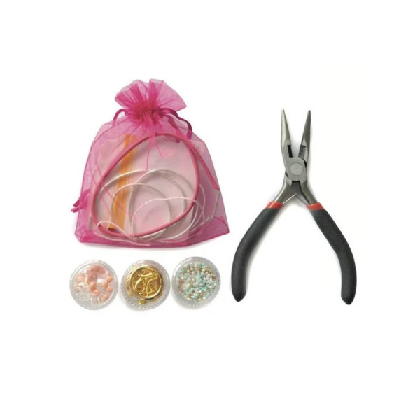 Jeu créatif - Bijoux à créer - Bracelets perles couleurs pastel - Dès 10 ans - Loisirs créatifs