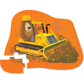 photo-Puzzle - 12 pièces - Monsieur Ours - Dès 2 ans - Jeu éducatif - Crocodile Creek